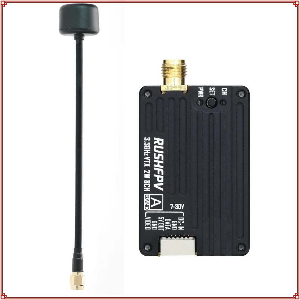 Drone Antenna - 2026 Nieuwe RUSHFPV 3.3G 2W VTX