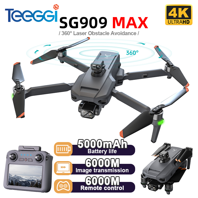 Drone Gimbal - Teeggi SG909 MAX GPS-drone met 4K-camera
