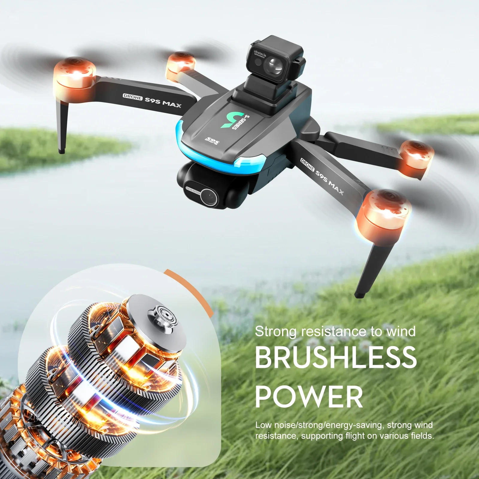 NIEUWE S9S MAX MINI Drone 4K 2 - Drone Gimbal recensie en prijs