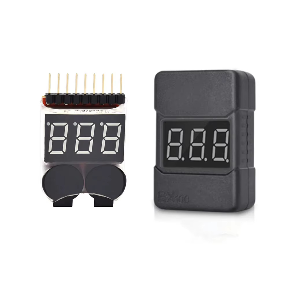 BX100 1-8S Lipo Batterijspanni - Drone Buzzer recensie en prijs