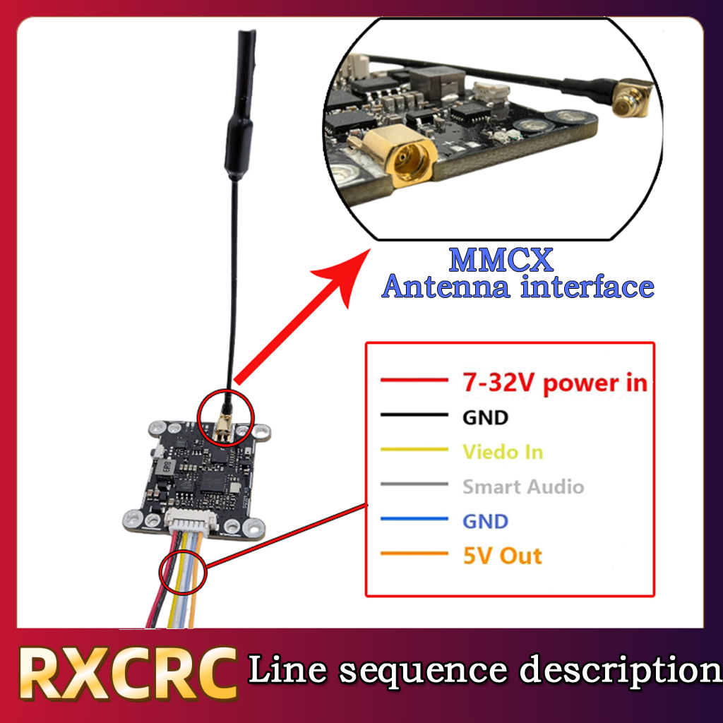 RXCRC 5.8G Module 48CH 1.6W VT - Drone Camera recensie en prijs