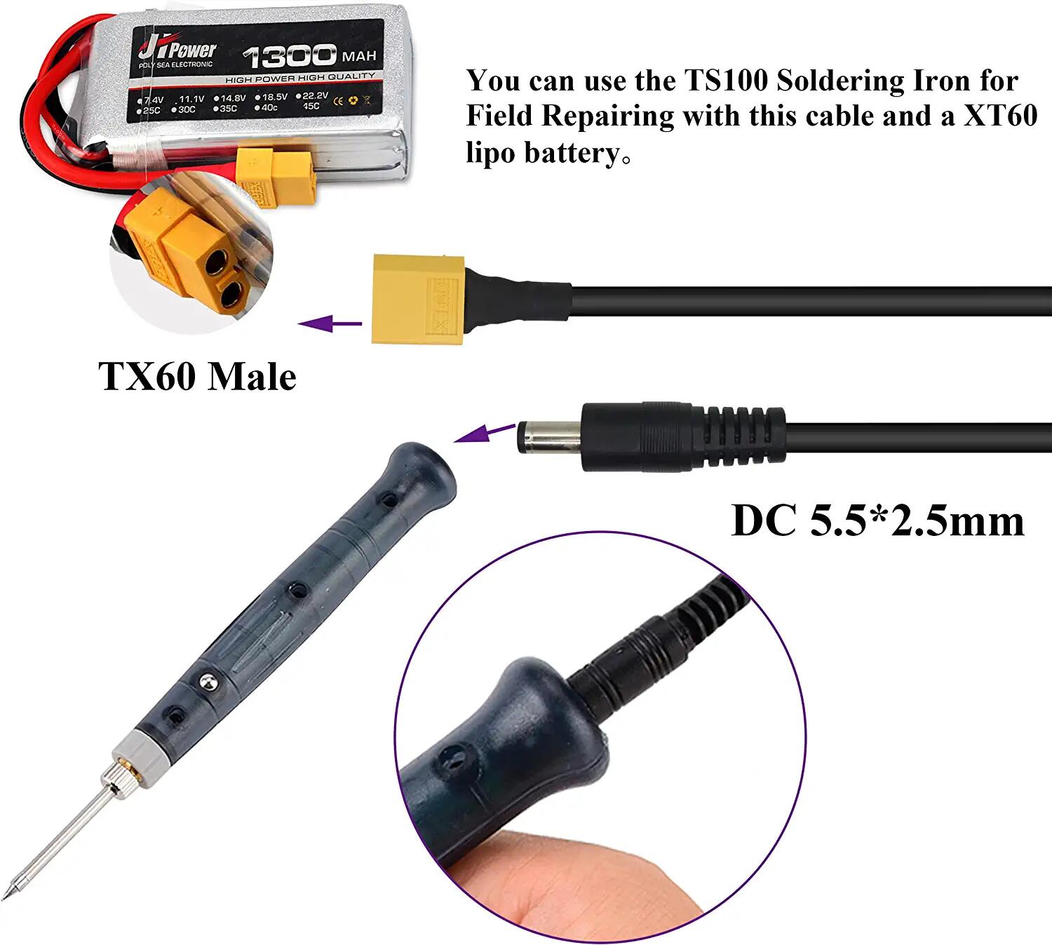 XT60 Adapter Kabel XT60 Male N - Drone Compass recensie en prijs
