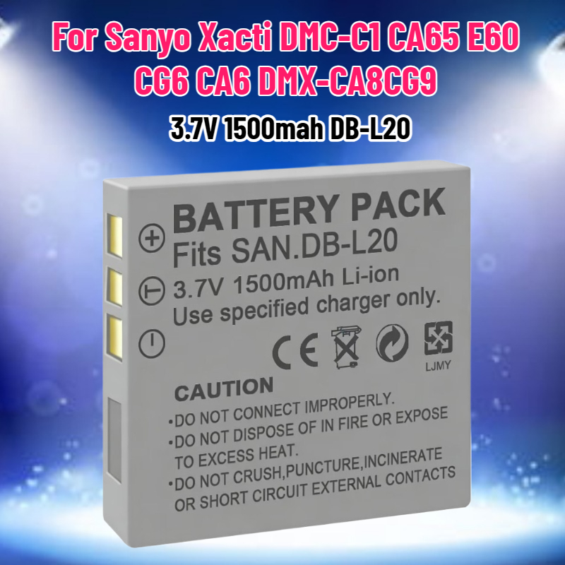 3.7V 1500mAh DB-L20 batterij v - Drone Camera recensie en prijs